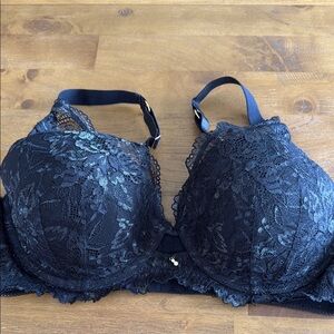 Elegant Black Lace Bra